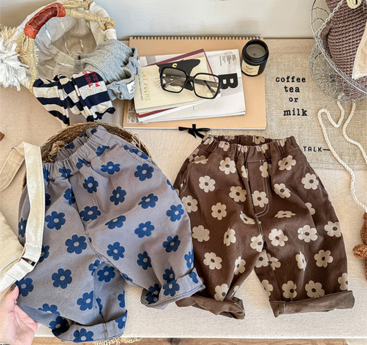 CORORO closet / Flower Print Harem Pants 🕊️取寄