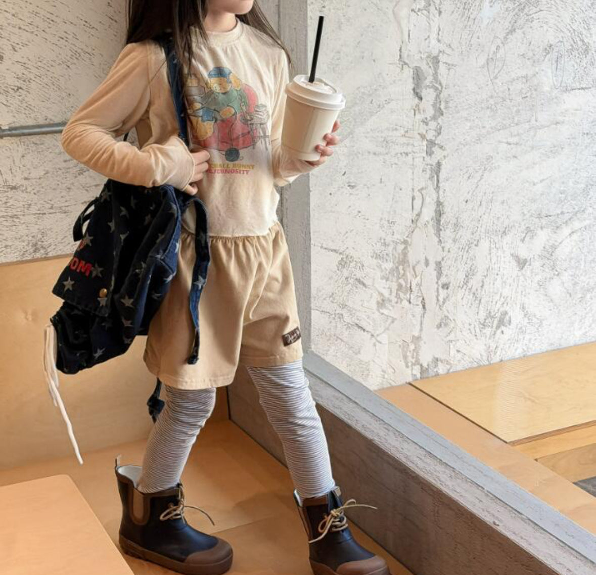 CORORO closet / 2025aw / Layered Shorts & Border Leggings 🕊️取寄