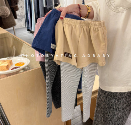 CORORO closet / 2025aw / Layered Shorts & Border Leggings 🕊️取寄