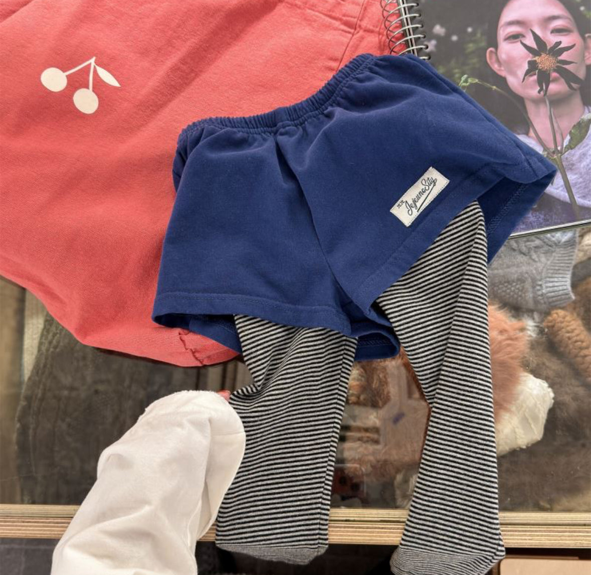 CORORO closet / 2025aw / Layered Shorts & Border Leggings 🕊️取寄