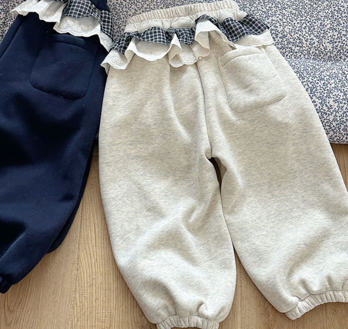 CORORO closet/ 2026 / Check Frill Sweat Pants 🕊️取寄